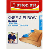 Elastoplast Fabric Strips Knee & Elbow 10`s
